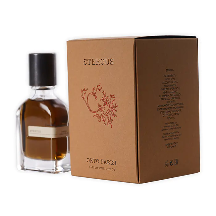 Stercus one of the best perfumes by Orto Parisi 50ml now