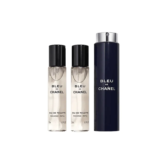 美品！Bleu de CHANEL 3点セット Bleu De Chanel Set By Chanel EDT For Men - 3 Pieces