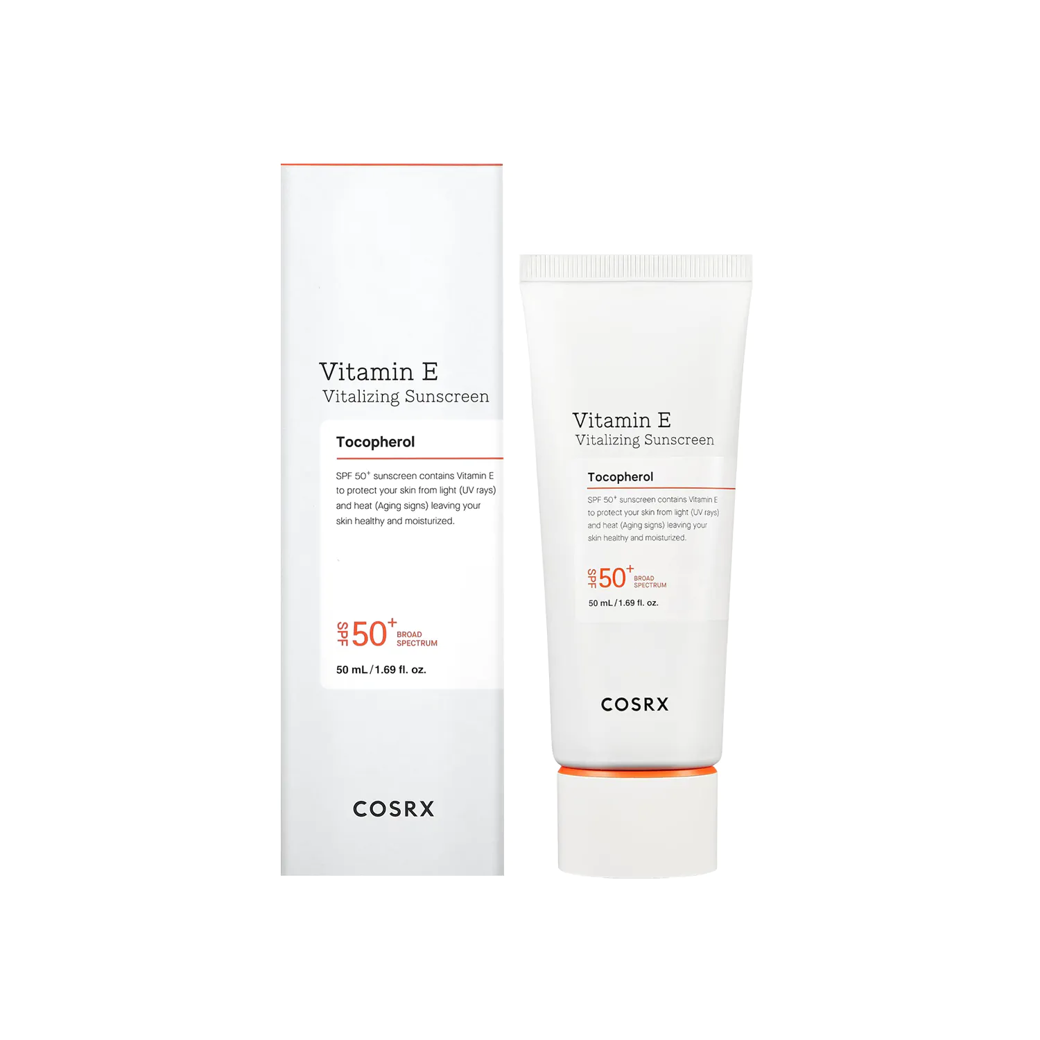 Cosrx Vitamin E Vitalizing Sunscreen SPF 50 - 50 ml