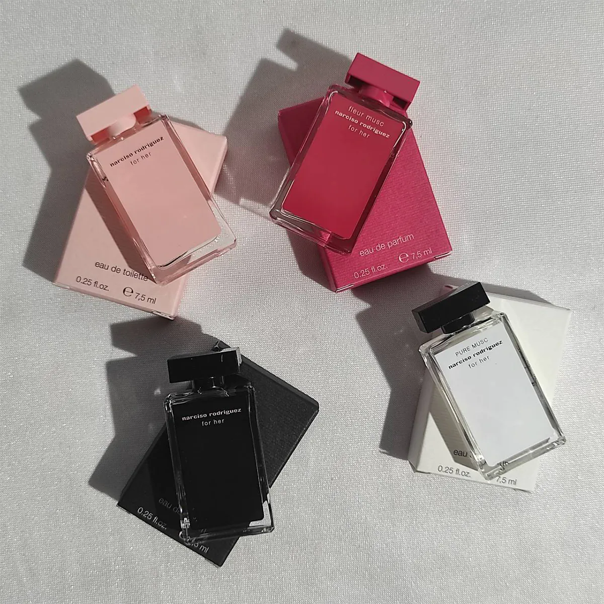 For her Mini Set By Narciso Rodriguez For Women - 4 Pieces