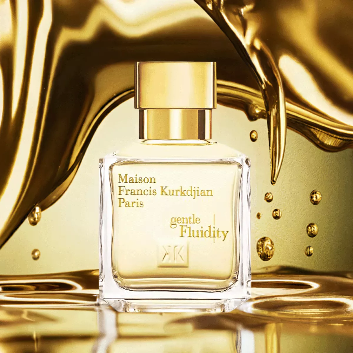 Discover Gentle Fluidity Gold from Kurkdjian perfumes 70ml