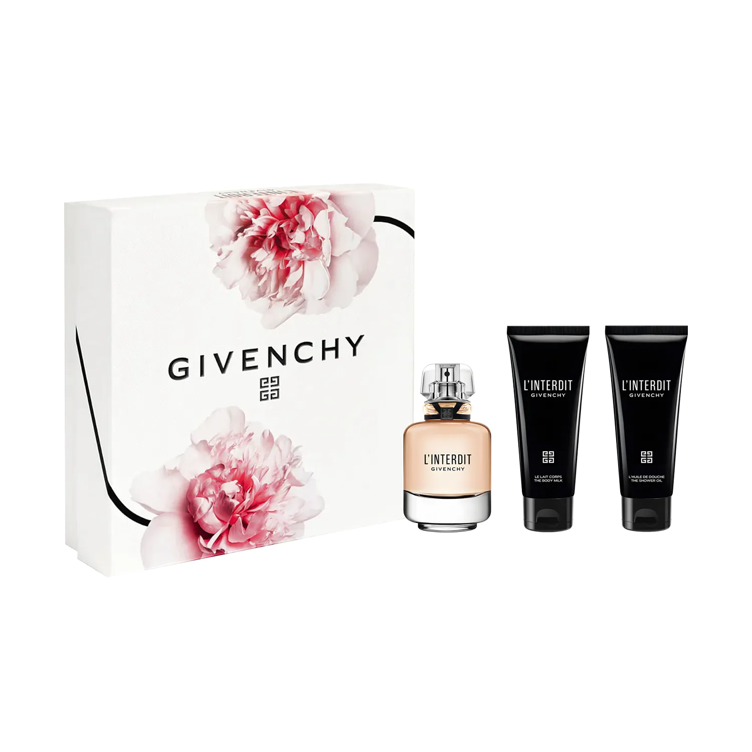 Givenchy L'Interdit Set By Givenchy EDP For Women - 3 Pieces