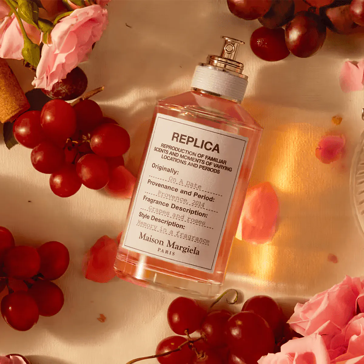 香水(ユニセックス) Maison Margiela REPLICA on a date REPLICA' On A Date Eau de Toilette with Rose & Black Currant