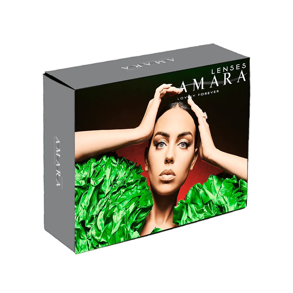 Amara Monthly Color Contact Lenses - Romantic