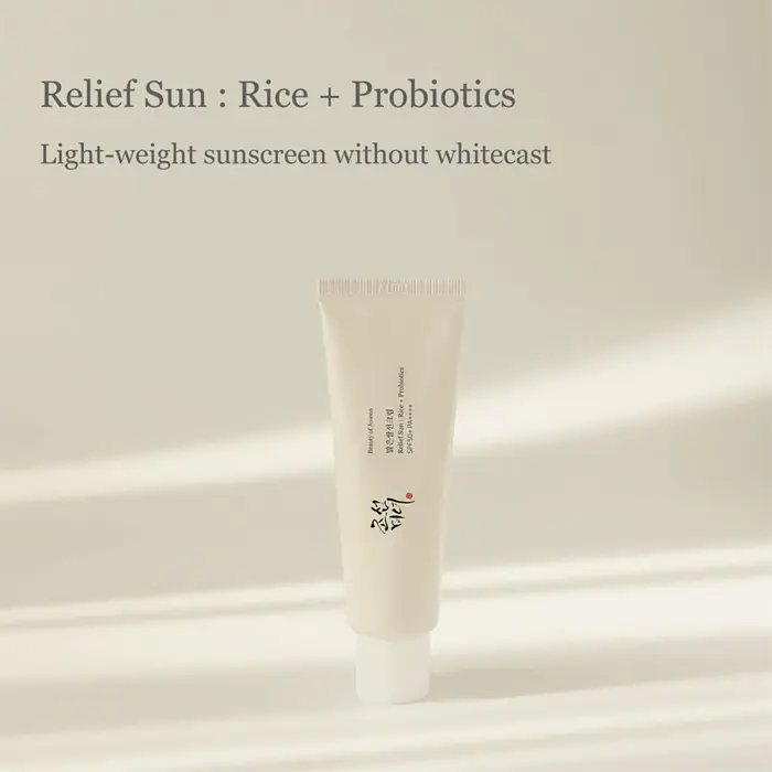واقي شمس بخلاصة الأرز وبروبيوتيك من بيوتي اوف جوسون - 50 مل
