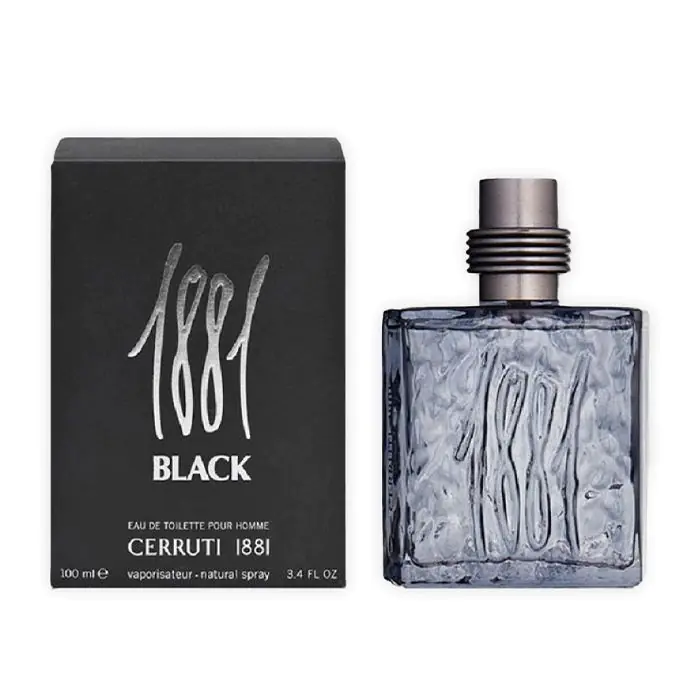 Black 1881 Perfume By Cerruti EDT For Men 100 ml