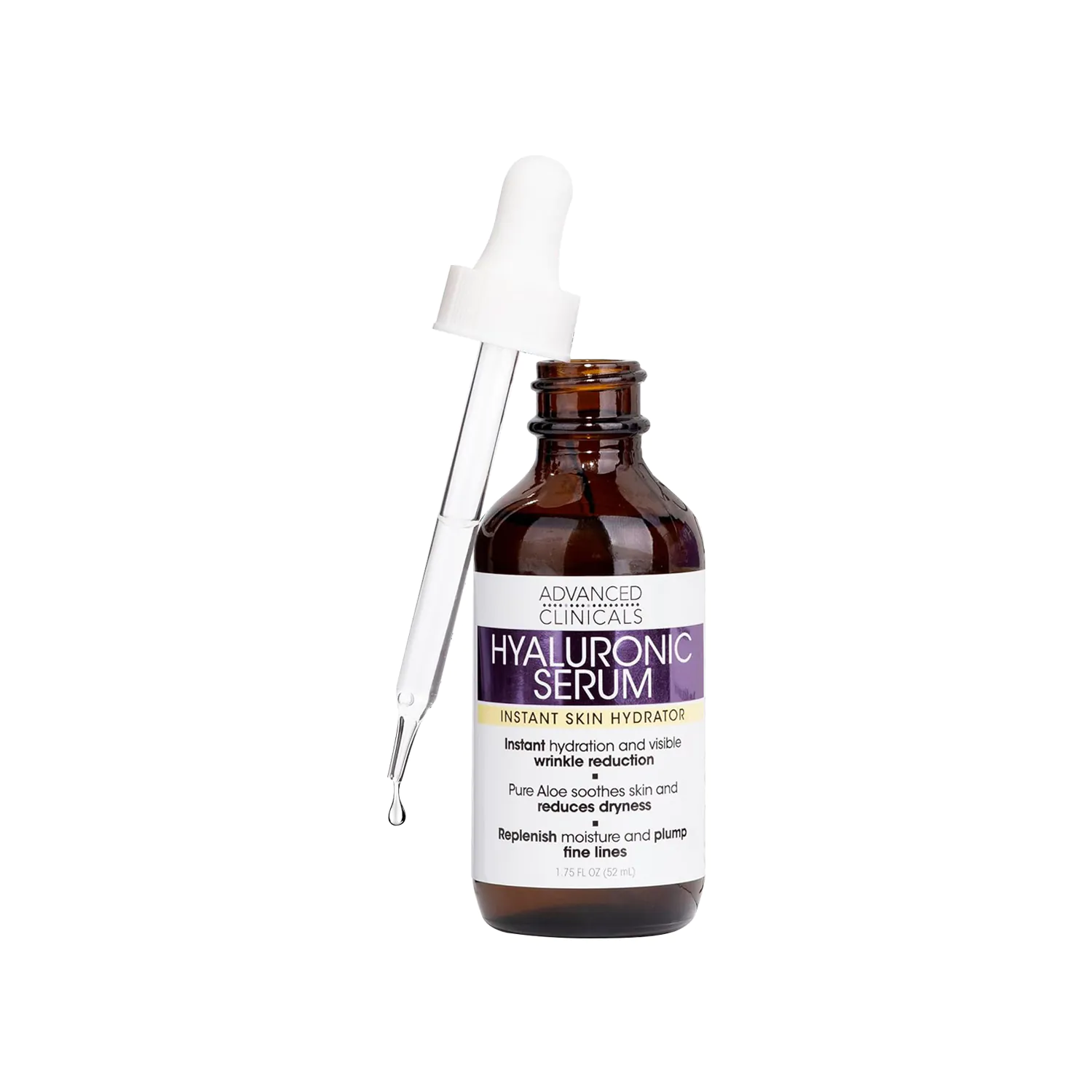 Advanced Clinicals Hyaluronic Serum - 52 ml