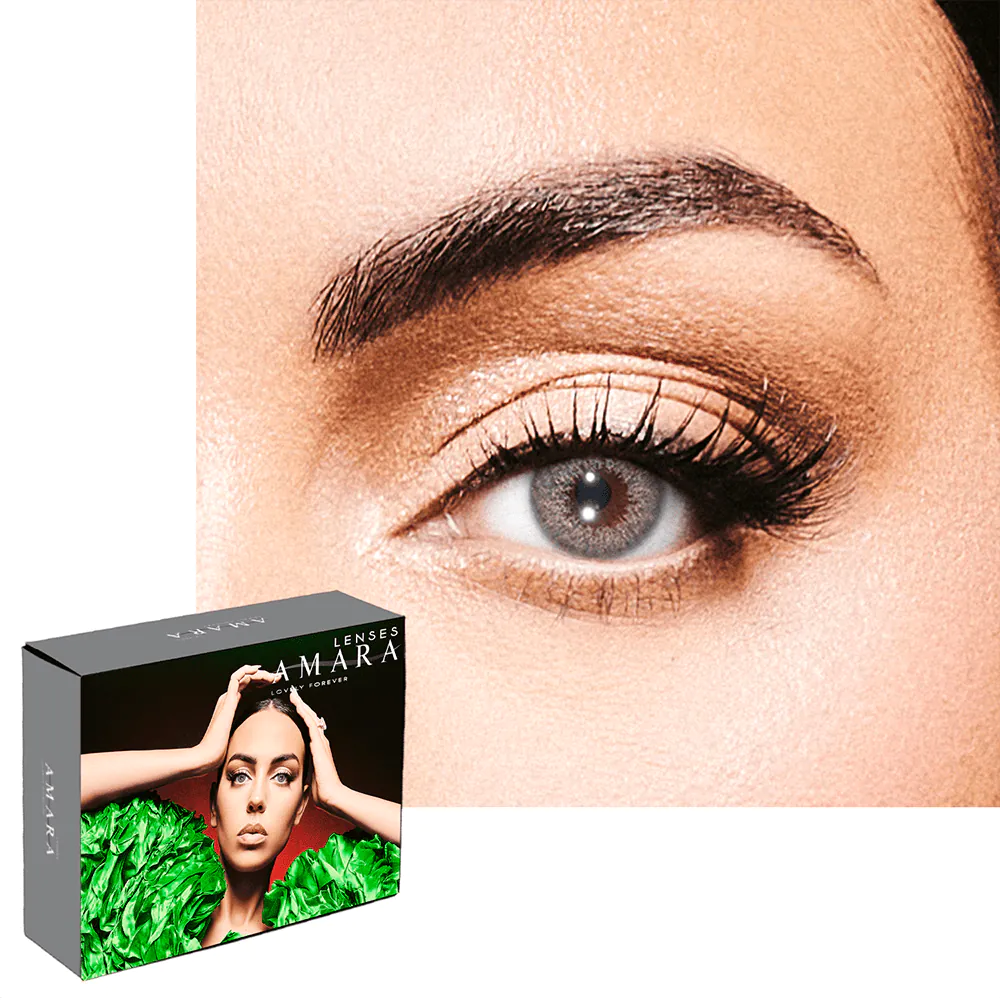 عدسات ملونة لاصقة شهرية من امارا - رومانتك
