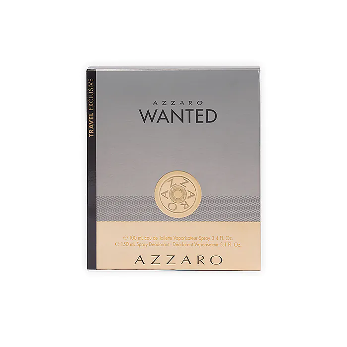 مجموعة ازارو وانتد من أزارو أو دو تواليت للرجال - قطعتان