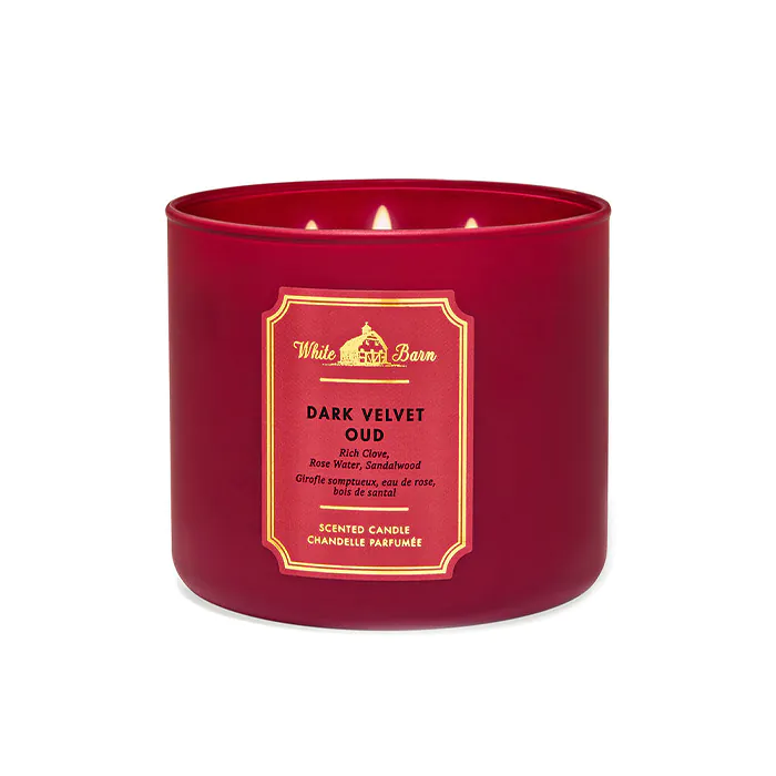 Dark Velvet Oud Scented Candle By Bath & Body Works 411 g For Unisex