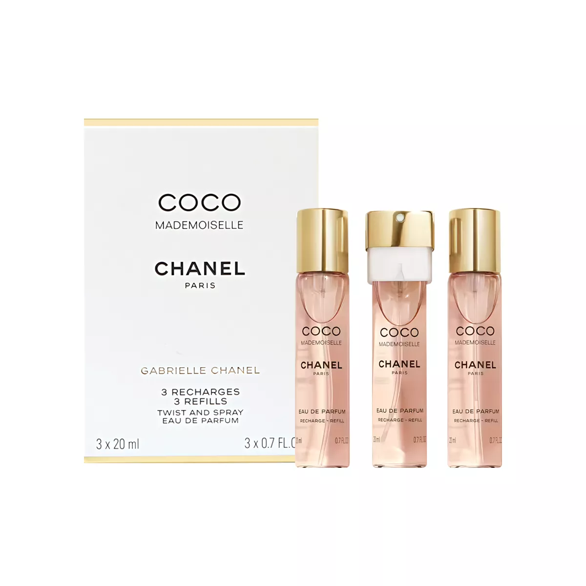 Coco Mademoiselle Set By Chanel EDP For Women - 3 Pieces