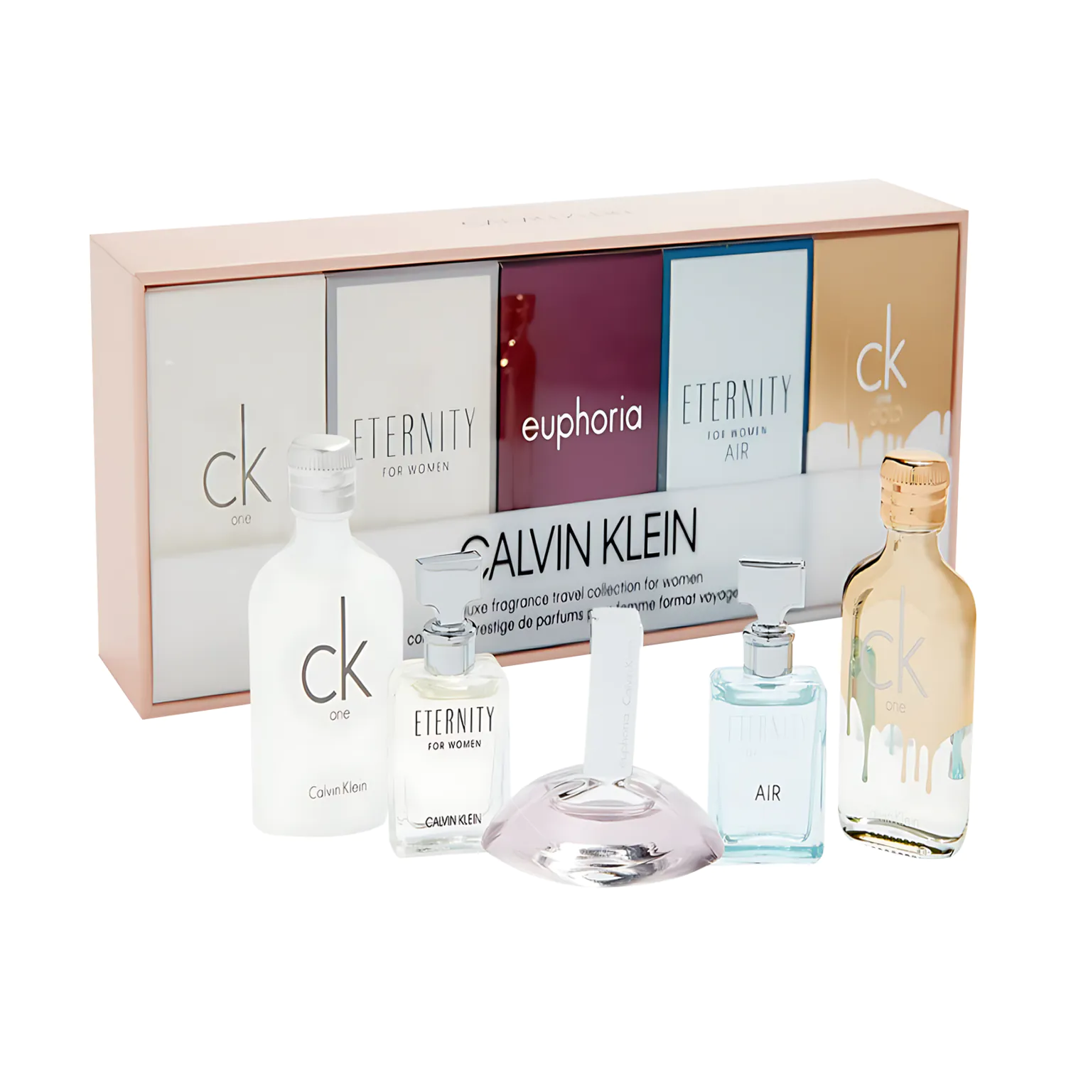 Deluxe Set By Calvin Klein For Men and Women - 5 Pieces