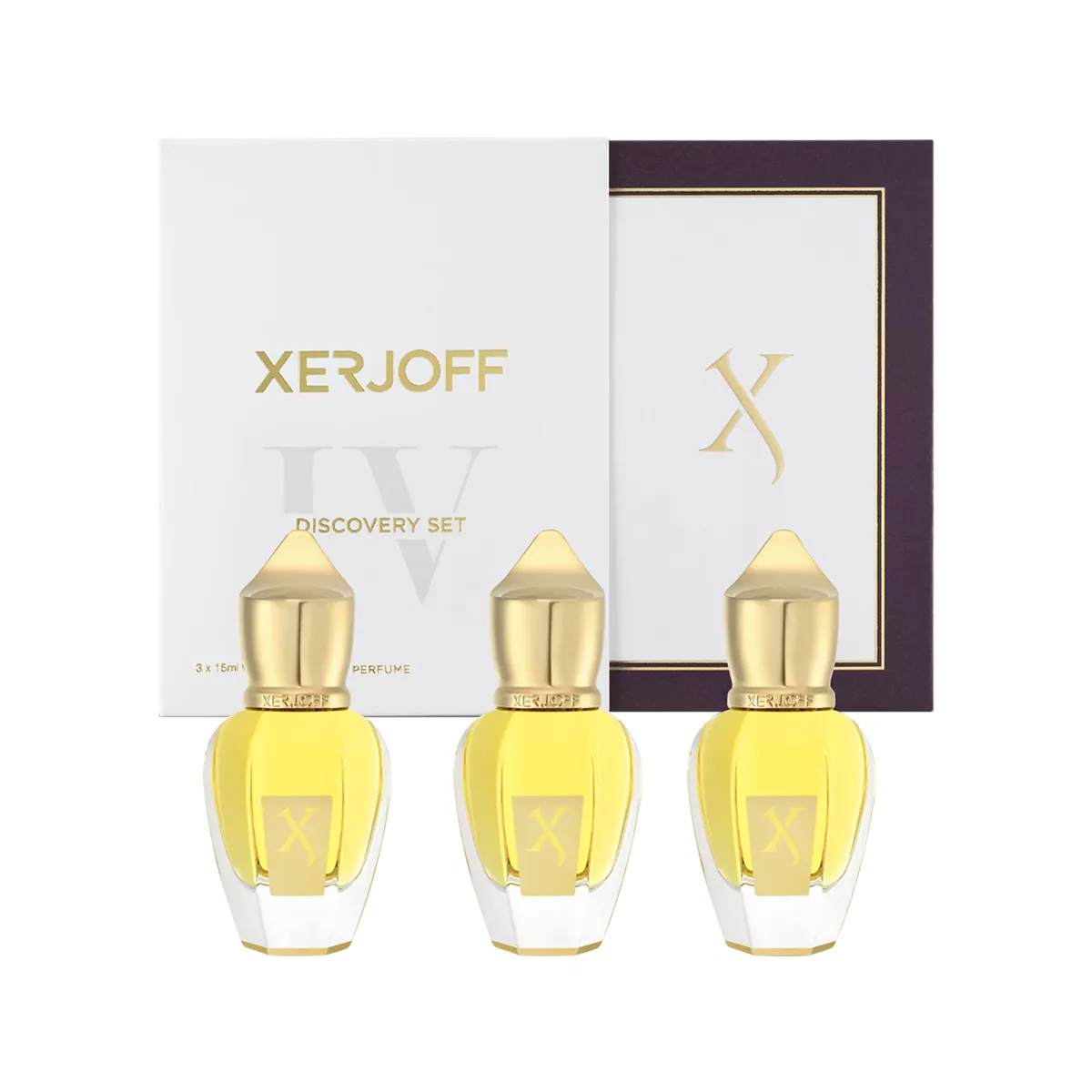 Discovery IV Gift Set by Xerjoff Eau de Parfum For Men and Women - 3 Pieces