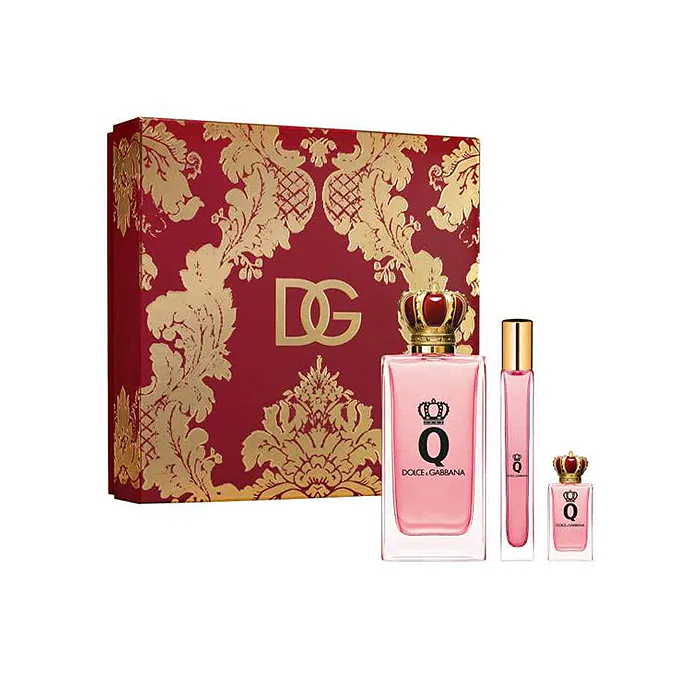 Dolce & Gabbana Q Set By Dolce & Gabbana EDP For Women - 3 Pieces