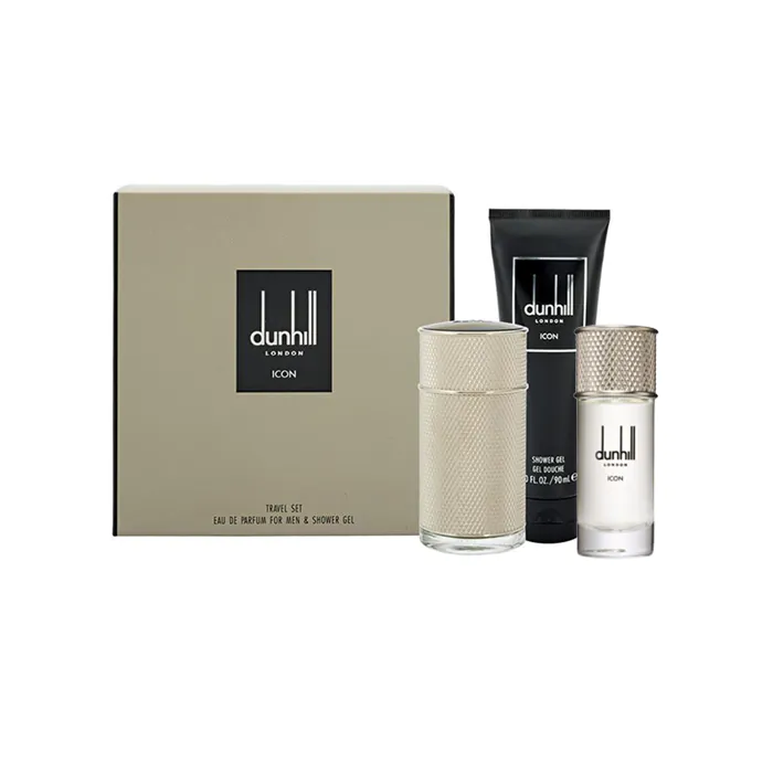 Dunhill Icon Gift Set By Dunhill EDP For Men - 3 Pieces