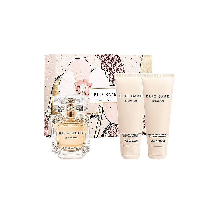 Elie Saab Le Parfum Gift Set By Elie Saab EDP For Women - 3 Pieces