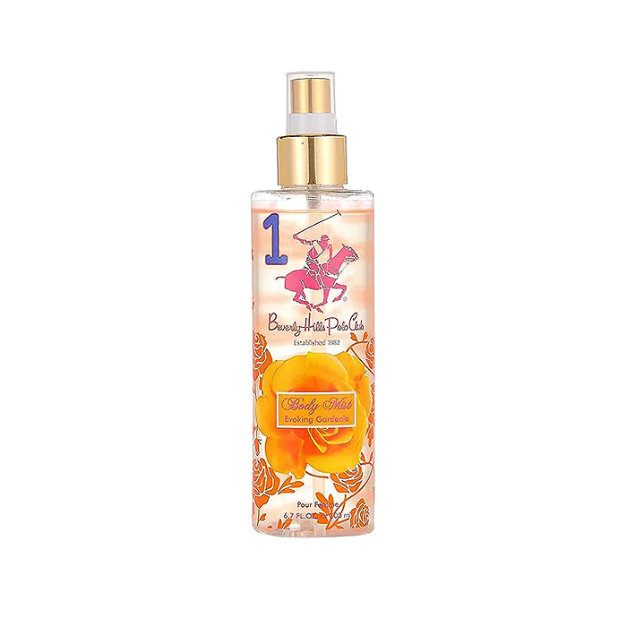 Evoking Gardenia No.1 Body Mist by Beverly Hills Polo Club For Women 200 ml