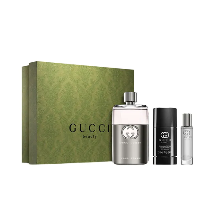 Guilty Pour Homme Set By Gucci EDT For Men - 3 Pieces