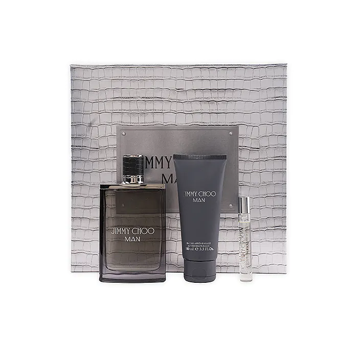 Jimmy Choo Man Gift Set By Jimmy Choo EDT For Men - 3 Pieces