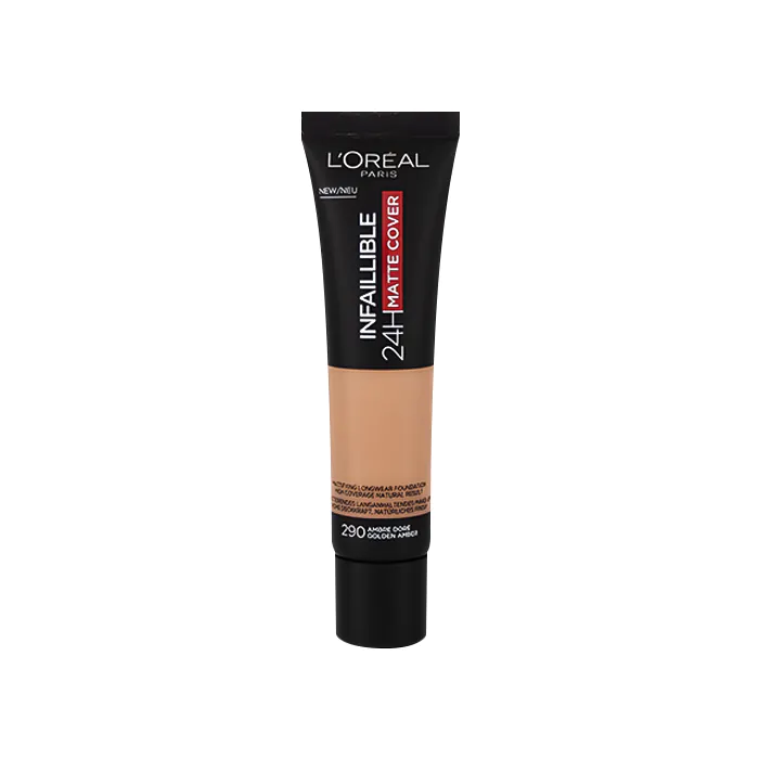 L'Oreal Paris Infallible Matte Cover Foundation Golden amber No. 290