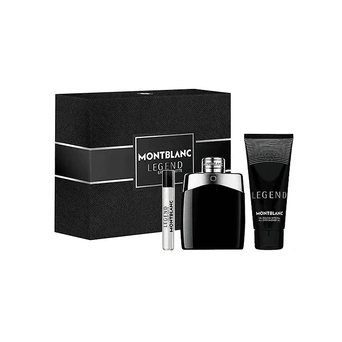 Legend Set By Mont Blanc EDT For Men - 3 Pieces