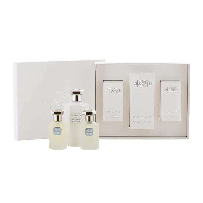 Lorenzo Villoresi Firenze Teint De Neige Gift Set By Lorenzo Villoresi EDT For Men and Women - 3 Pieces