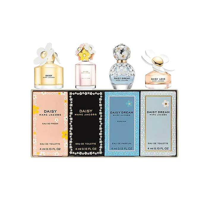 Marc Jacobs Mini Size Gift Set By Marc Jacobs EDT For Women - 4 Pieces