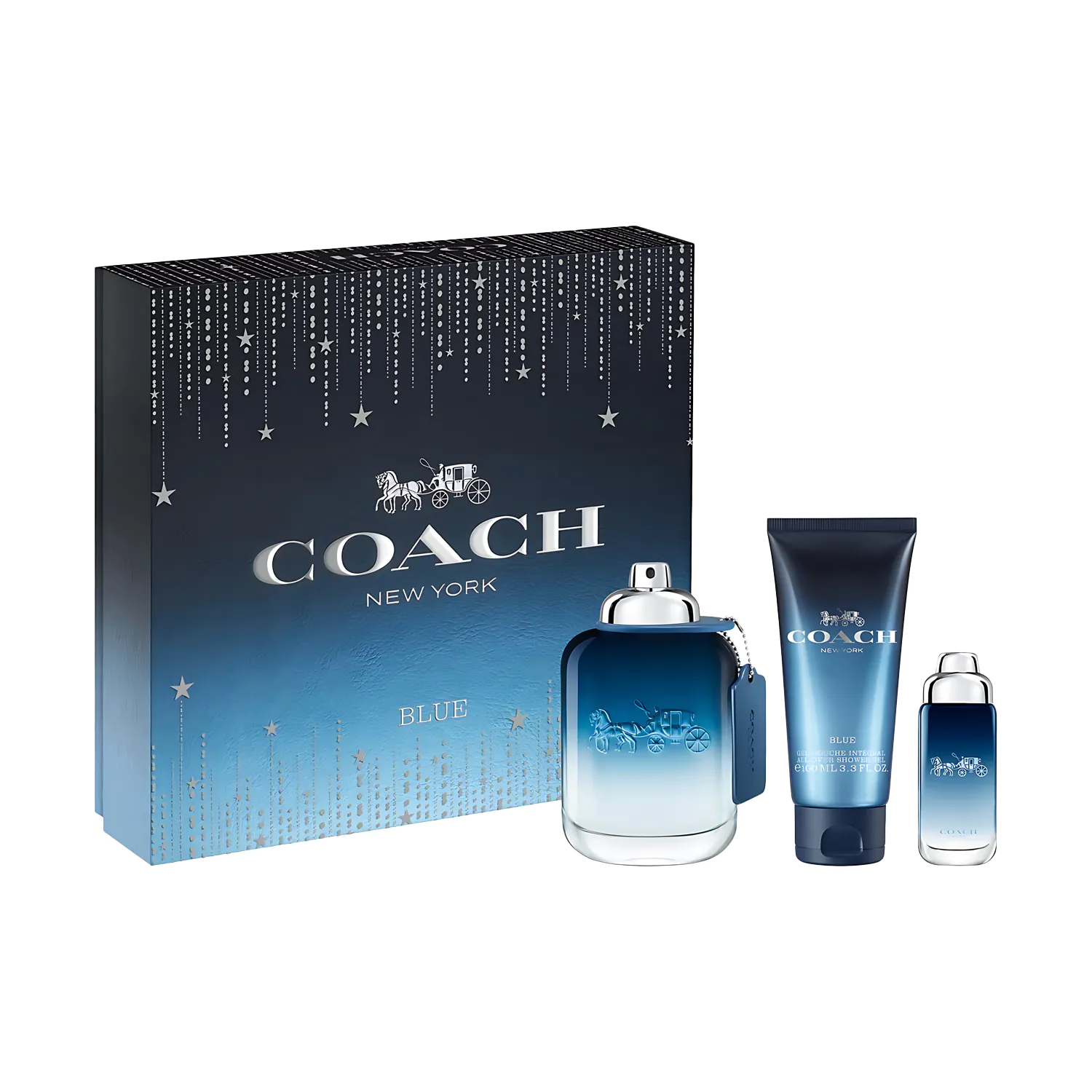 Men's Blue Set By Coach For Men - 3 Pieces