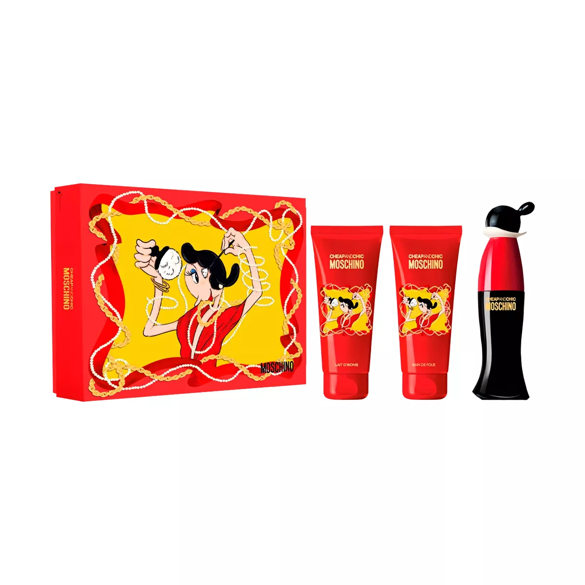 Moschino Cheap & Chic Set By Moschino EDT For Women - 3 Pieces
