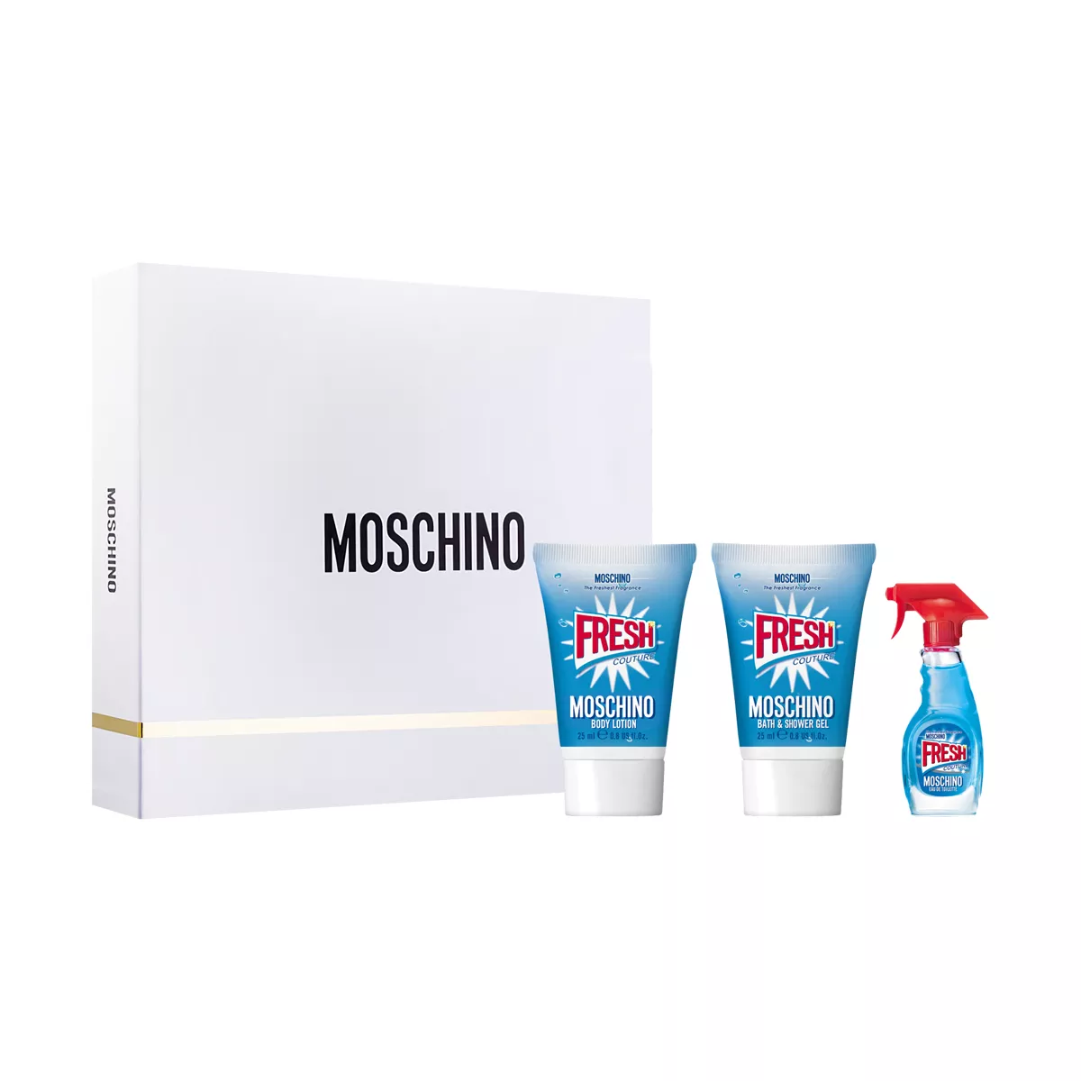 Moschino Fresh Couture Gift Set By Moschino EDT For Women - 3 Pieces