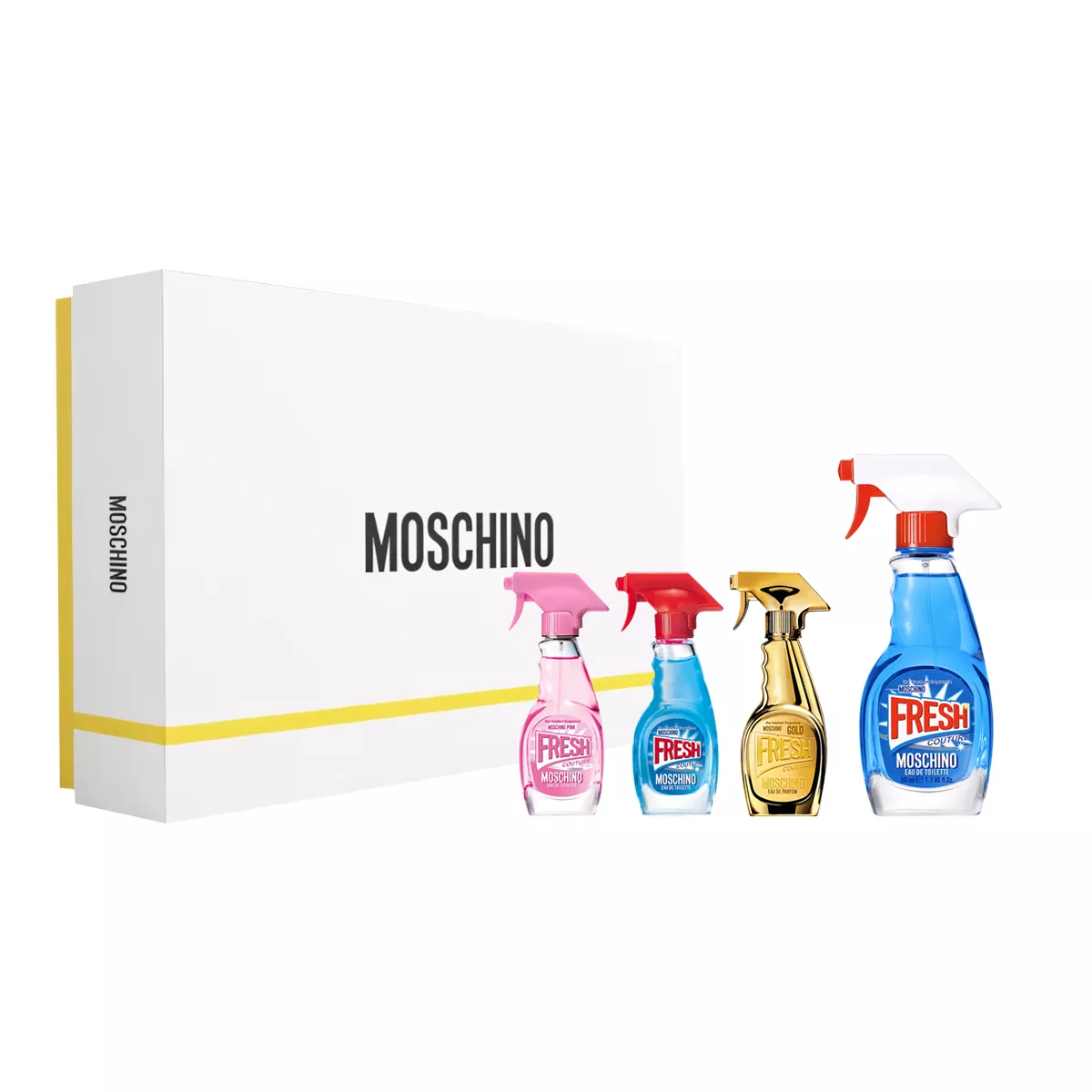 Moschino Fresh Couture Gift Set By Moschino EDT For Women - 4 Pieces
