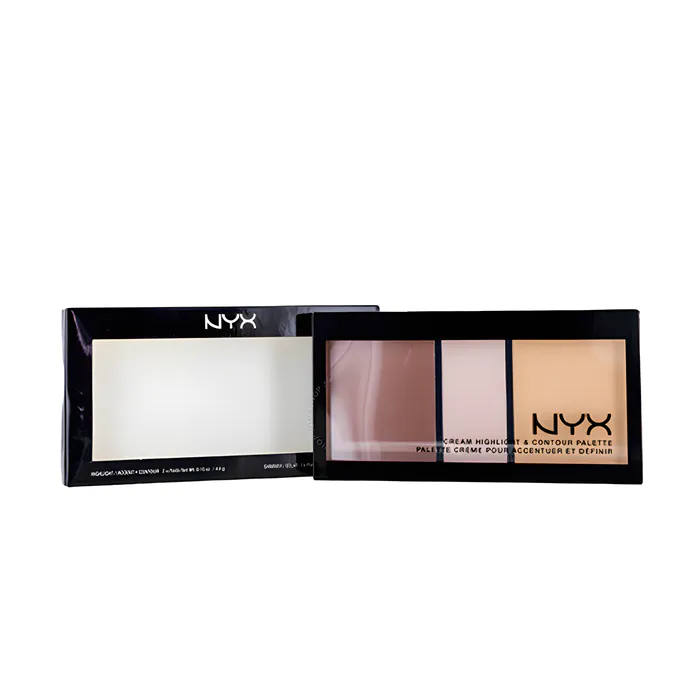 NYX Cream highlight and Contour Palette  Light