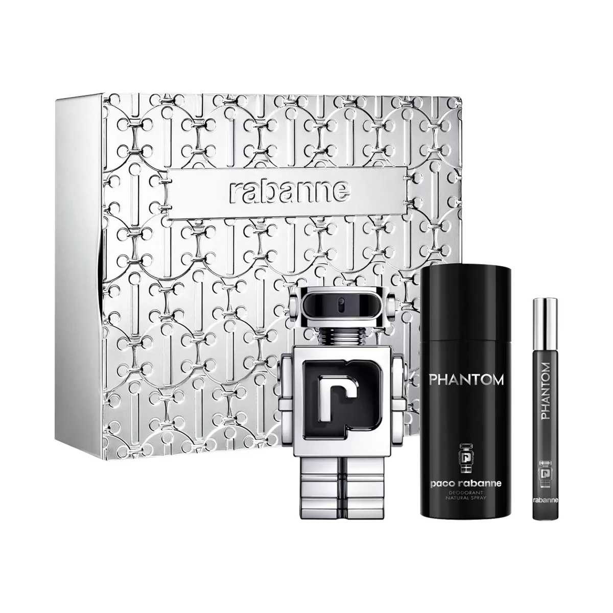 Phantom Set By Paco Rabanne EDT For Men - 3 Pieces