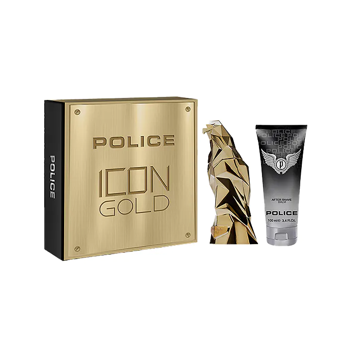 Police Icon Gold For Man Set By Police EDP For Men - 2 Pieces