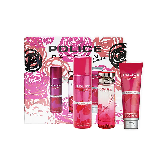 Police Passion EDP Gift Set By Police EDP For Women - 3 Pieces