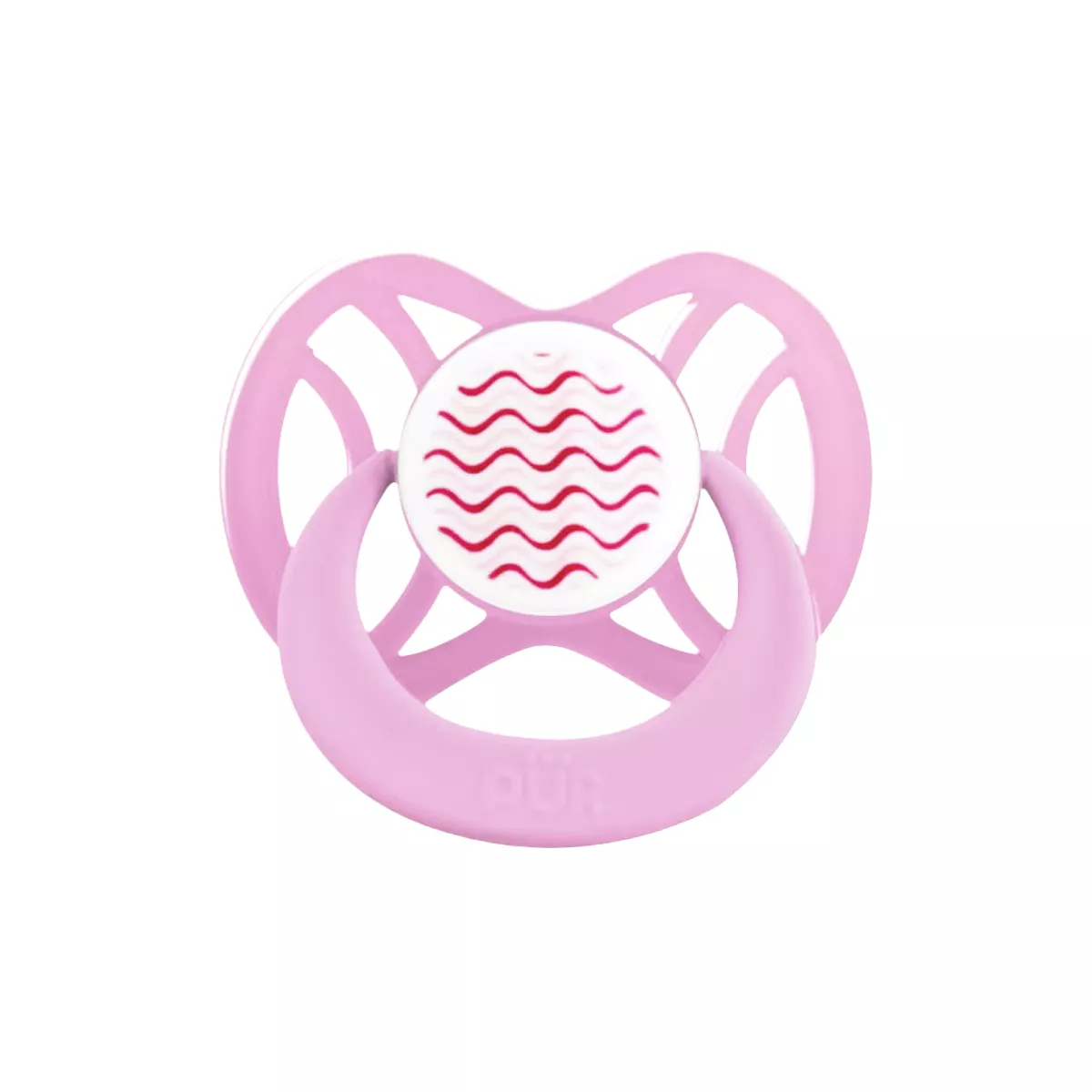 بيور لهاية سيليكون تقويمية للأسنان مع فتحات تهوية 6+ أشهر - 1 قطعة