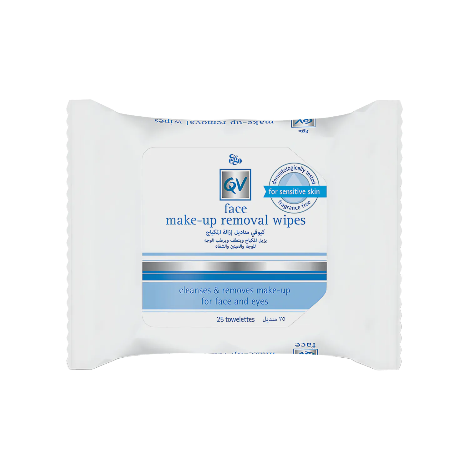 QV Make-Up Removal Wipes - 25 pieces