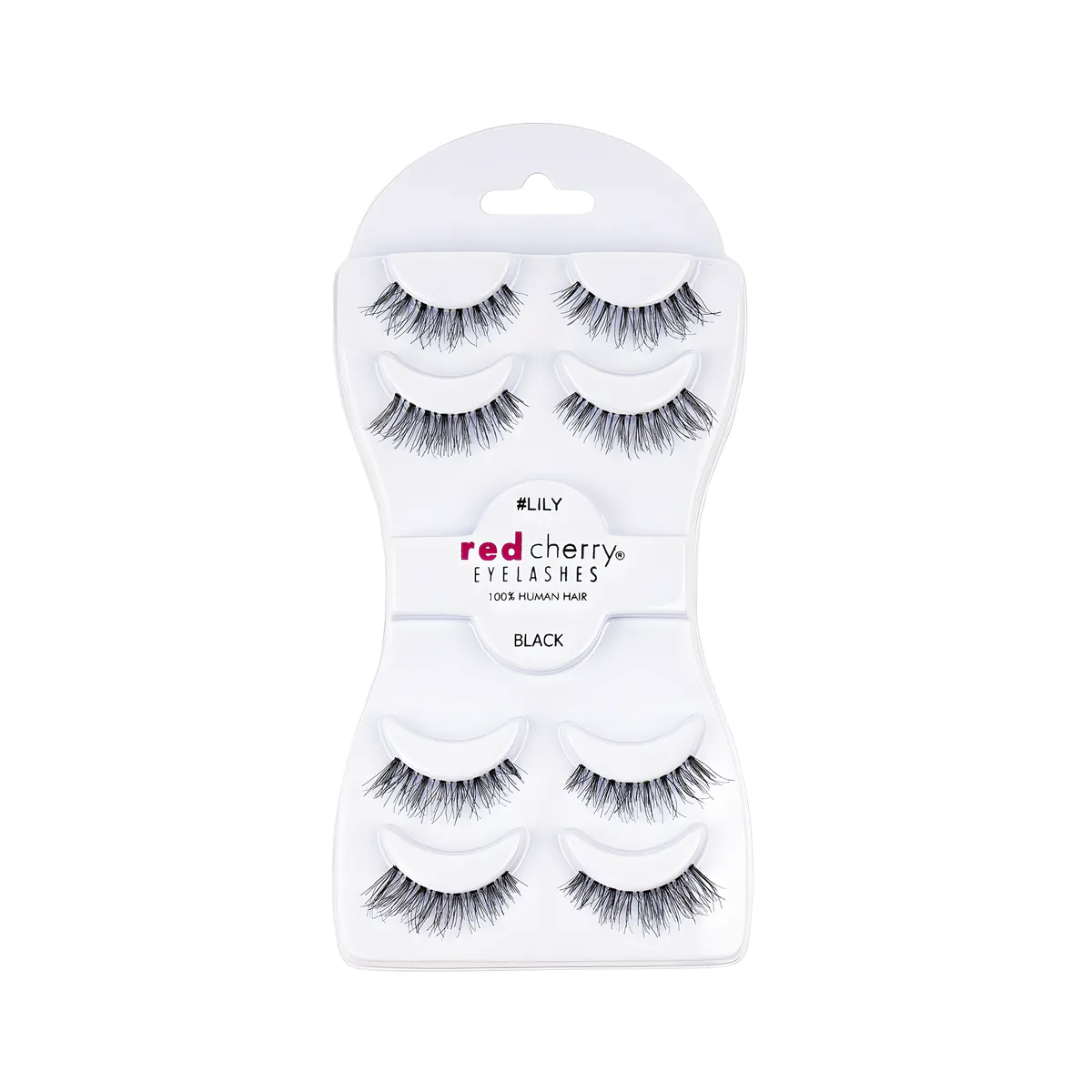 Red Cherry  Eyelashes  LILY 4 IN 1 Black