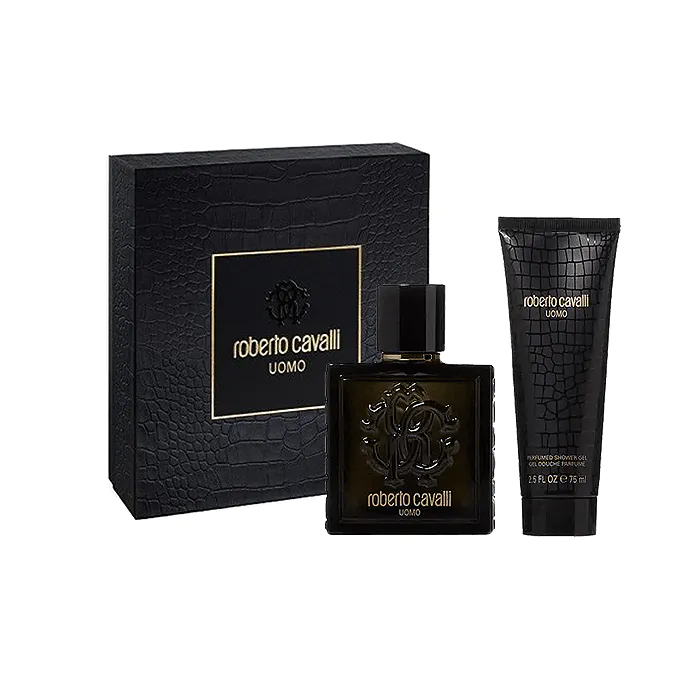 Roberto Cavalli Uomo Gift Set By Roberto Cavalli EDT For Men - 2 Pieces