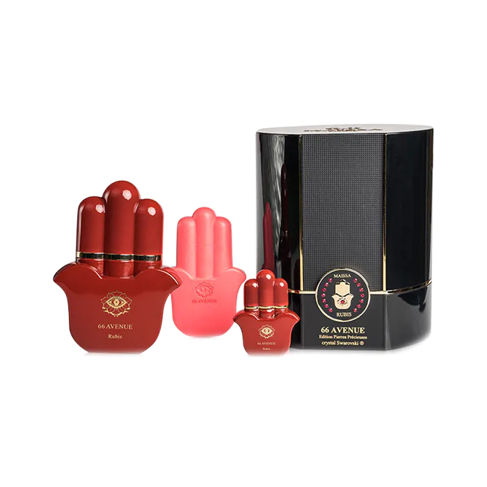 Rubis 66 Avenue Set By Maissa EDP For Unisex - 3 Pieces