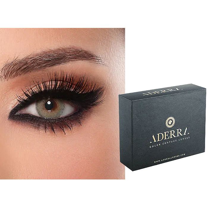 عدسات ملونة لاصقة شهرية من أديرا - قرينيش