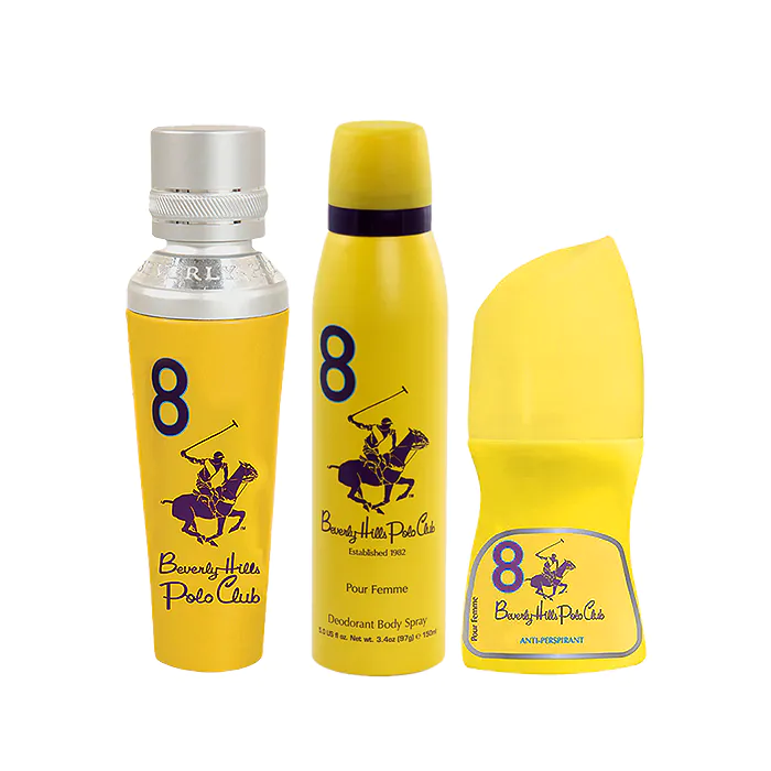 Sport 8 Set By Beverly Hills Polo Club For Women - 50 ml