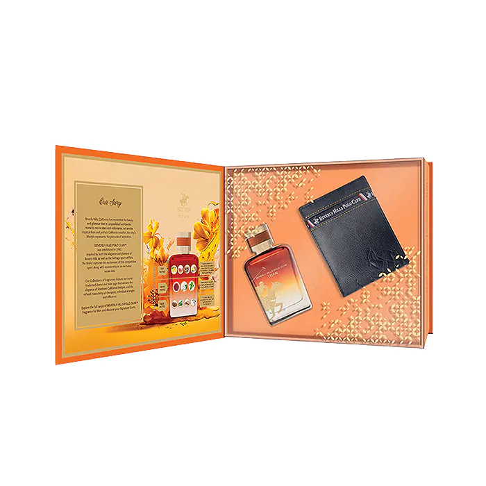 Titan Set By Beverly Hills Polo Club For Men - 100 ml