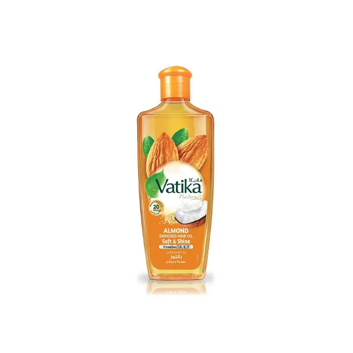Vatika Almond Enriched Hair Oil Softness And Shine - 300 ml
