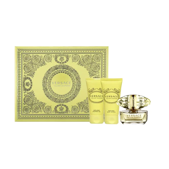 Yellow Diamond Set By Versace EDT For Women - 3 Pieces