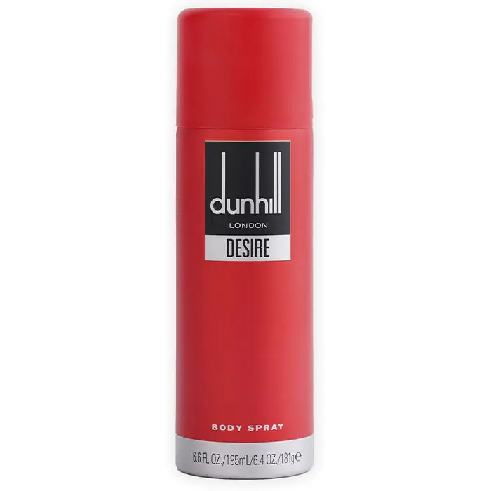 Desire Red For Men Body Mist By Dunhill For Men 195 ml