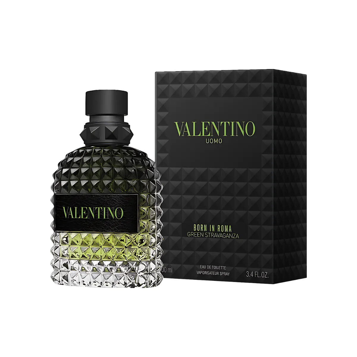 Born in Roma Green Stravaganza Perfume by Valentino EDT For Men 100 ml