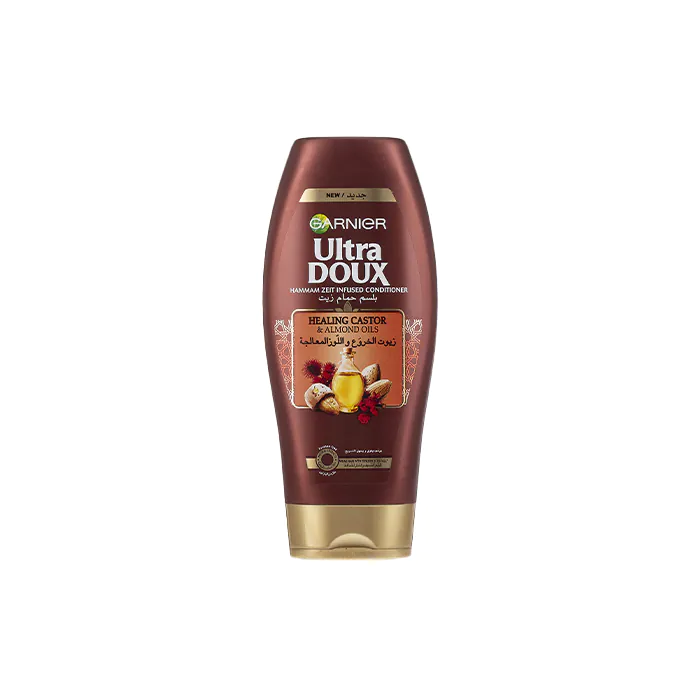 Garnier Ultra Doux Castor & Almond Hot Oil Hair Conditioner - 400 ml