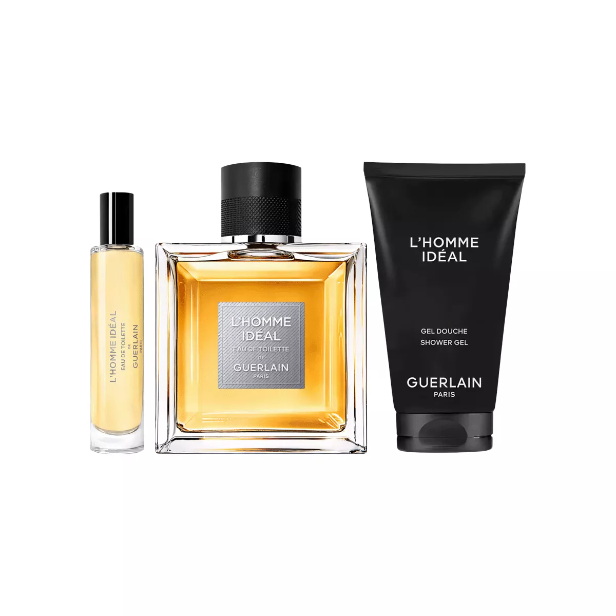 مجموعة ايديال ليهوم من جيرلان أو دو تواليت للرجال - 3 قطع